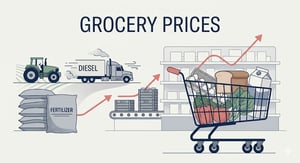 The Grocery Price Shock Has Not Hit Yet but It Is Already Locked In
