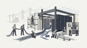 Why Tech's Next Big Winners Wear Hard Hats While Building the AI Boom